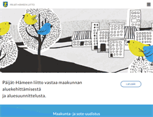 Tablet Screenshot of paijat-hame.fi